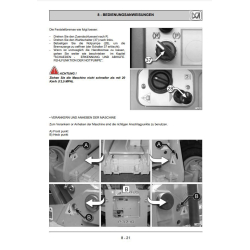 Merlo Turbofarmer Modular TF30.9-33.7-33.9-35.7-38.7-38.10-42.7-45.11-50.8-65.9 Service Manual, Mechanic Manual, Hydraulic & Electrical Diagram German